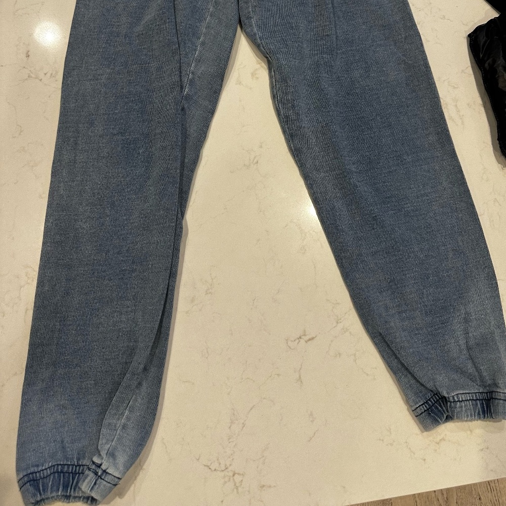 Katie J Cotton Denim Joggers
